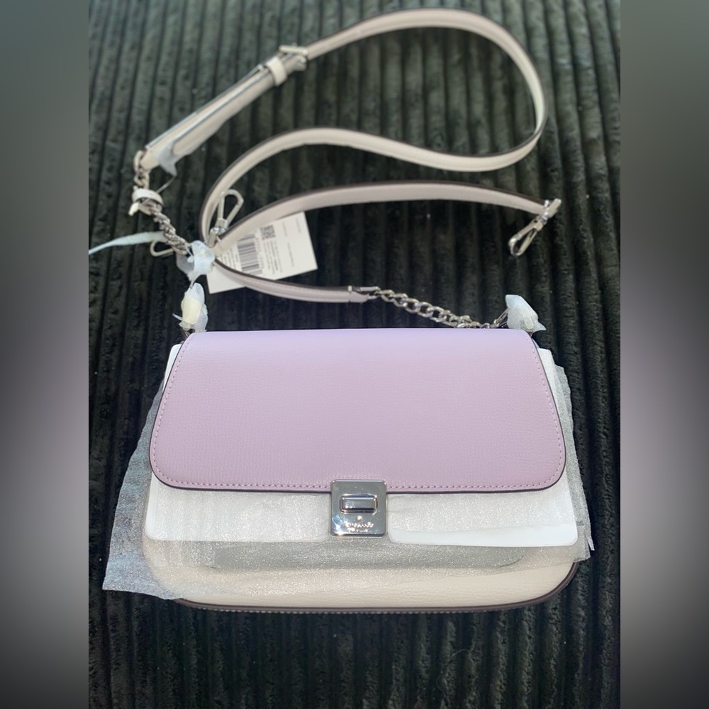 Kate Spade ♠️ Lilac and Cream Crossbody Bag